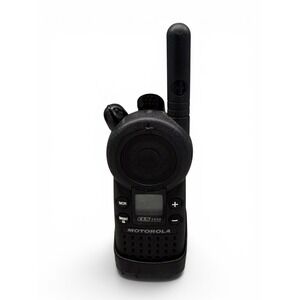 Motorola CLS 1410 2 Way Radio with Belt Clip and Rechargable Battery *untested*